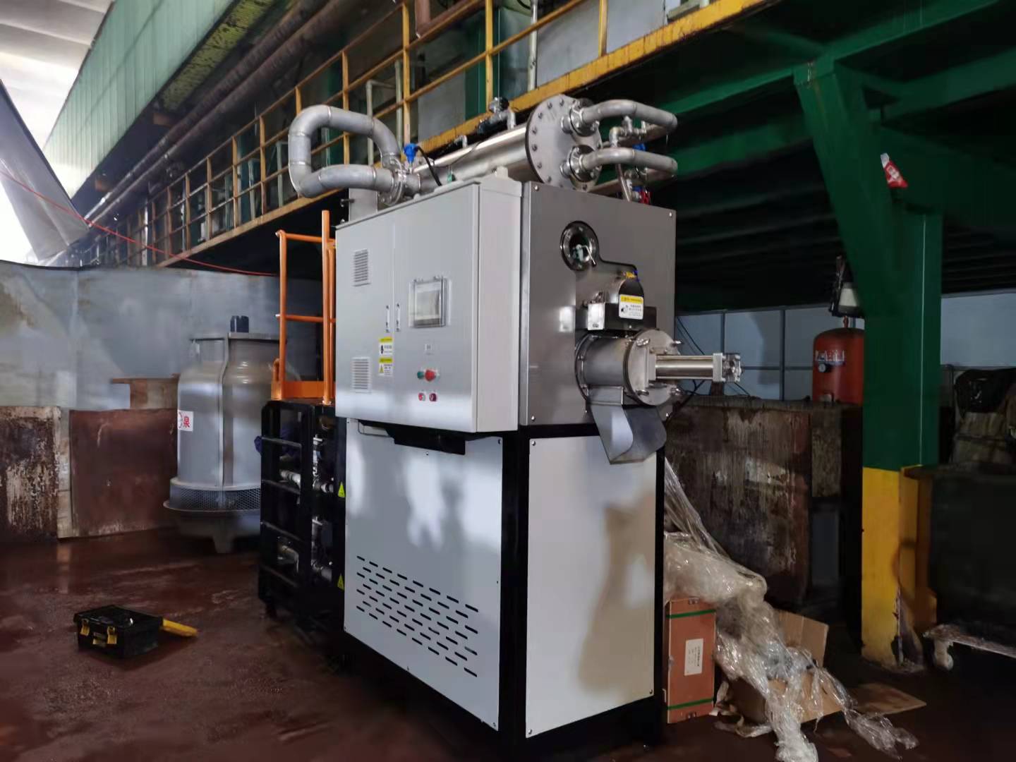 泊头市湖北宜昌ZQ-JJ-1T 废液低温结晶减量设备树脂废水案例