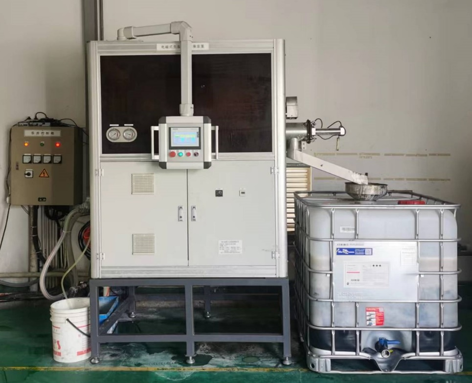 泊头市某机械有限公司ZQ-JJ-0.5T蒸汽低温结晶蒸发设备乳化液案例